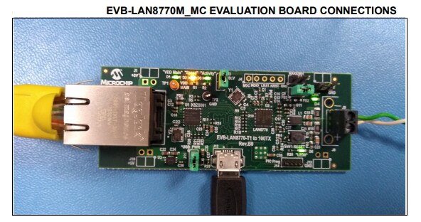 Microchip Technology EVB-LAN8770M_MC Evaluation Board